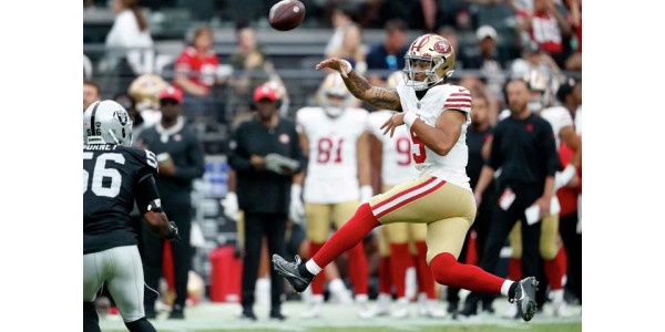 San Francisco 49ers vs. startande quarterback val